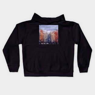 Autumn Art By Colleen Ranney Kids Hoodie